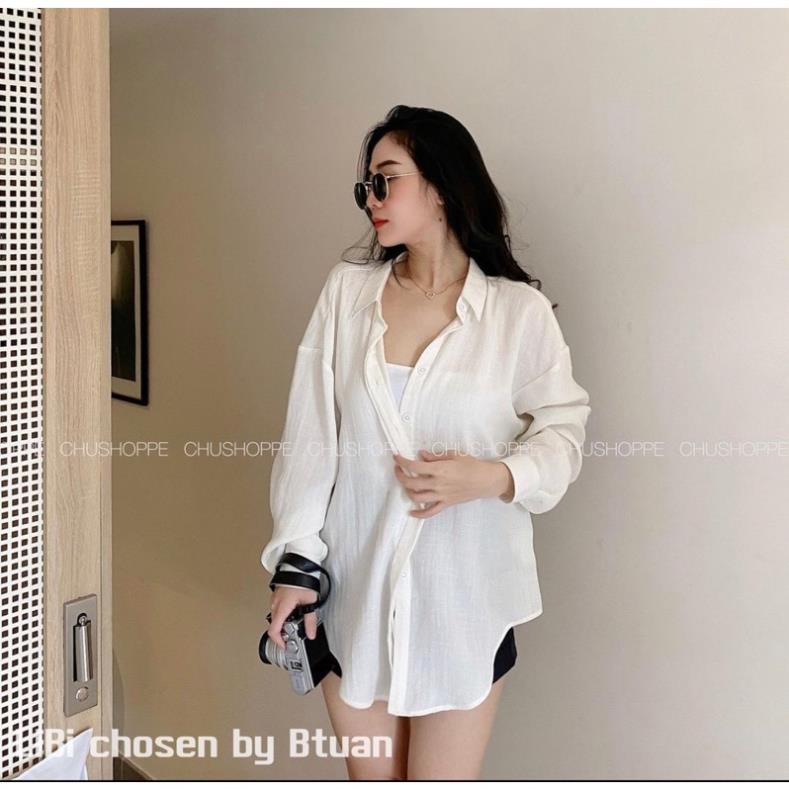 BÁN SỈ ÁO SƠ MI ĐŨI HỞ LƯNG CHO NỮ