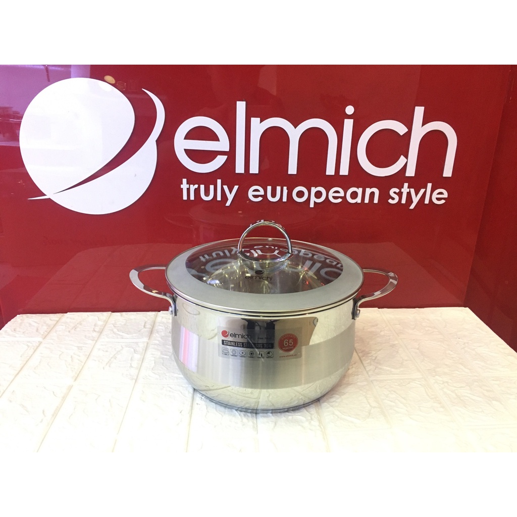 Nồi elmich inox 304 celestine 18CM, 20CM, 22CM, 24CM,28CM 5275