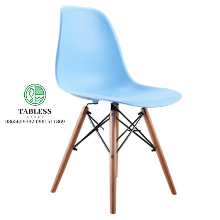 Ghế Làm Việc EAMES Chân Gỗ SỒI Dành Cho Phòng ĂN,Phòng KHÁCH,Cafe,Văn Phòng,Học tập