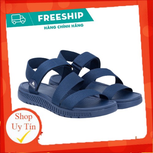 Giày sandal nam nữ FACOTA xanh navy quai dù, đi học [Freeship]