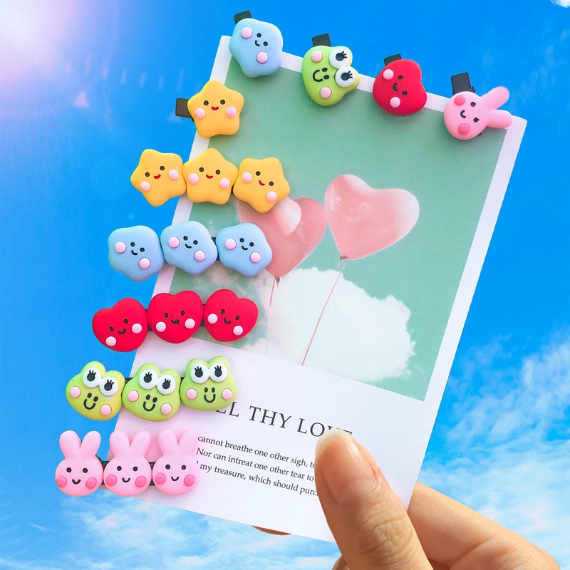 Kẹp Tóc Hình Ngôi Sao Dễ Thương Phong Cách Nhật Hàn