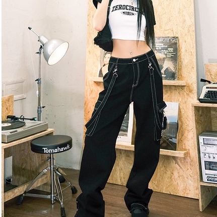 Quần Kaki Túi Hộp Bao Ngầu Cargo Pants Unisex