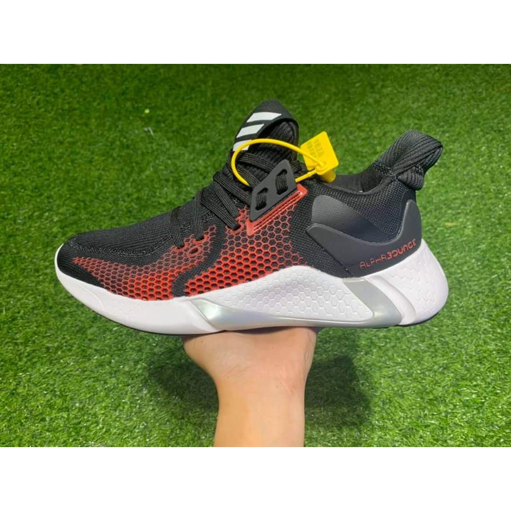 [FullBox &amp;Bill] Giày Alphabounce InstinctM màu Đỏ Đen đế trắng Cực HOT Chuẩn Form
