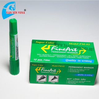 Bút lông dầu Queen PM-02 (xanh lá)