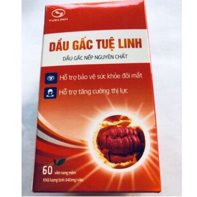 Dầu gấc tuệ linh - giúp tăng cường thị giác, giúp mắt tinh sáng hơn, đẩy lùi lão hóa da