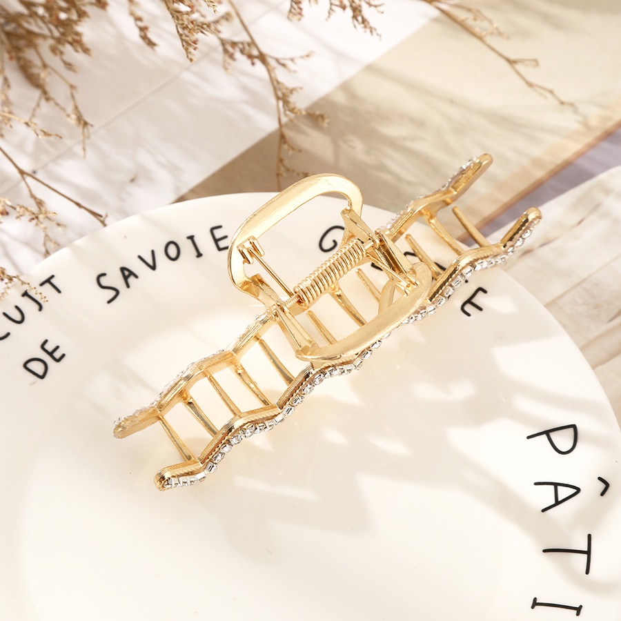 Kẹp Tóc Càng Cua Đính Đá Pha Lê Phong Cách Hàn Quốc