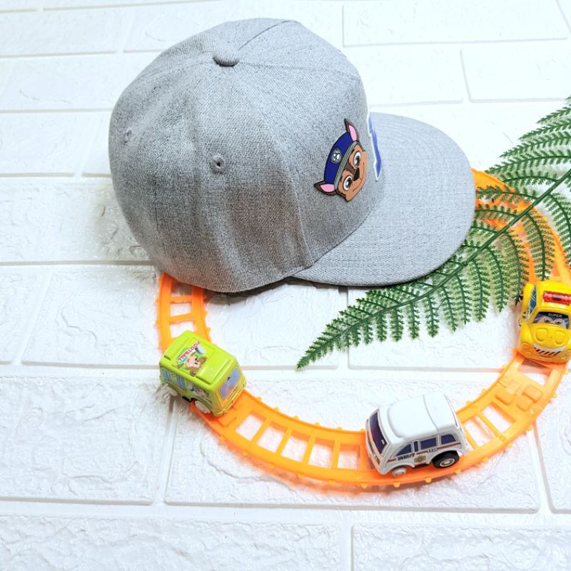 Mũ , nón bé 4-12 tuổi, lưỡi trai Hiphop HM dư xịn - Chó Cứu Hộ ghi