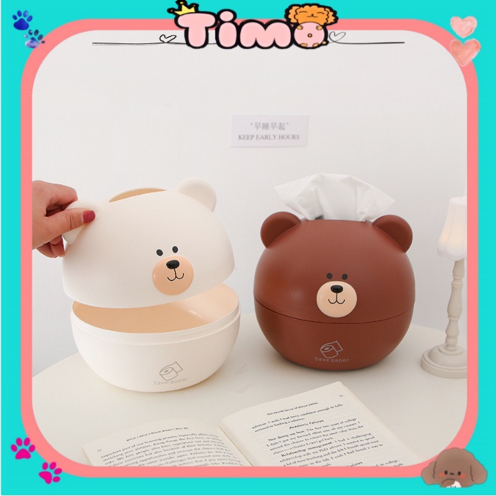 Hộp Đựng Giấy Ăn Vệ Sinh Để Bàn Đa Năng Nhựa DD18