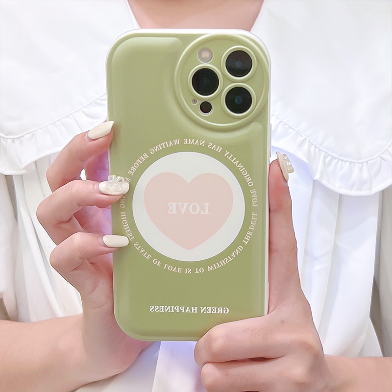 Ốp Điện Thoại Có Giá Đỡ Hình Trái Tim Cho iphone 6 / 6plus / 6splus / 7 / 7plus / 8 / 8plus / xs / 11 / 12 / 13 / pro / max / plus / promax