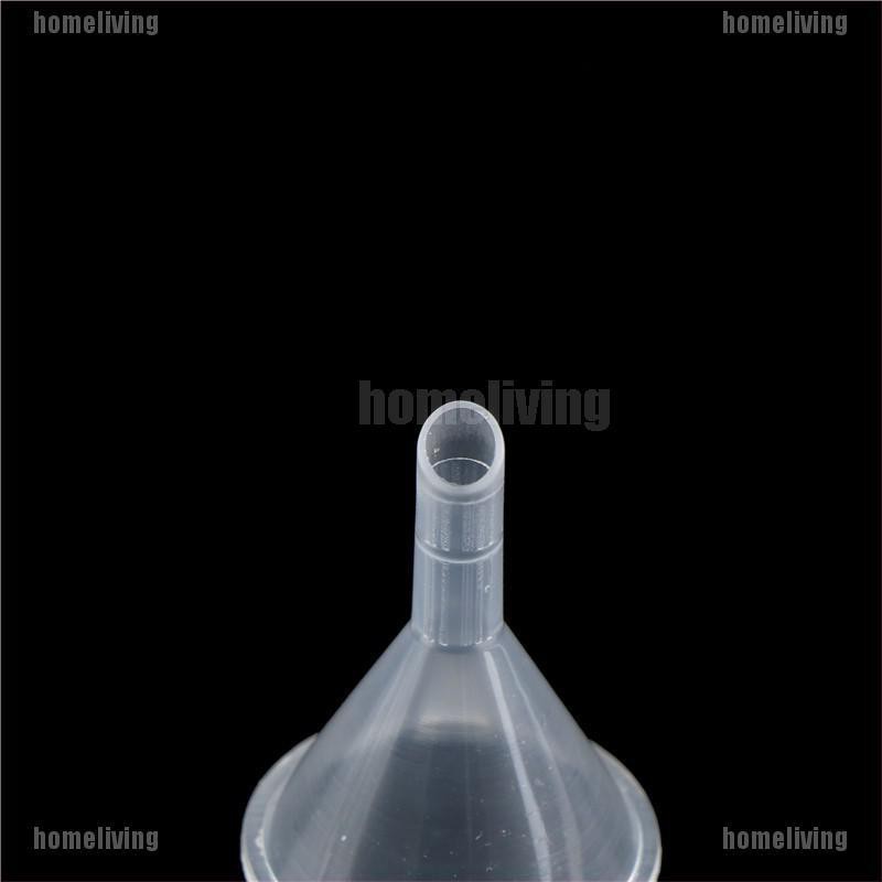 Set 10 phễu trong suốt mini bằng nhựa đa dụng tiện lợi