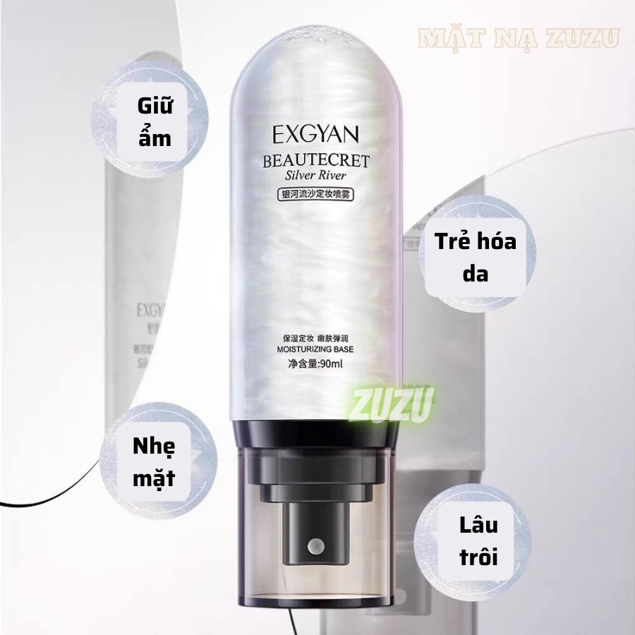 Xịt Nhũ Khóa Trang Điểm Star Venzen Up Spray bản cao cấp 8 Hours Wear