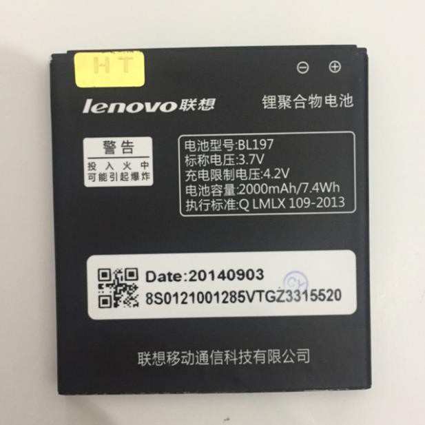 Pin Lenovo BL197 ,