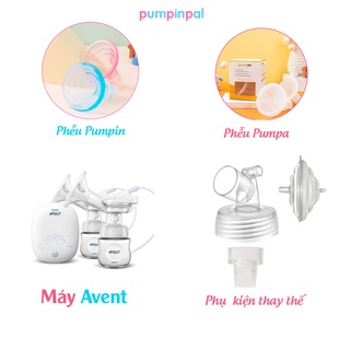 Phễu Hút Sữa Silicon Pumpin/Pumpa Cho Máy Avent
