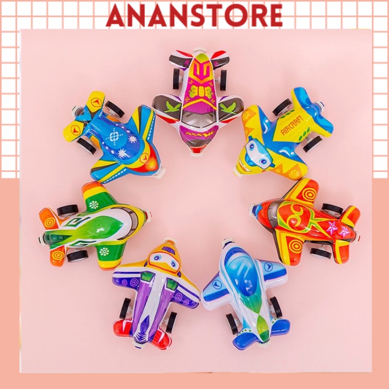 Đồ Chơi Mô Hình Máy Bay/Ô Tô Mini Chạy Đà Cho Bé ANANStore