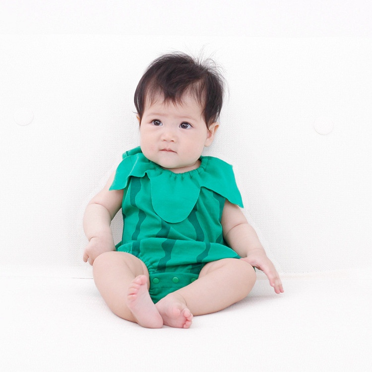 Bộ body cho bé mẫu bí ngô, dưa hấu, hổ vằn cho bé trai bé gái 4-14kg