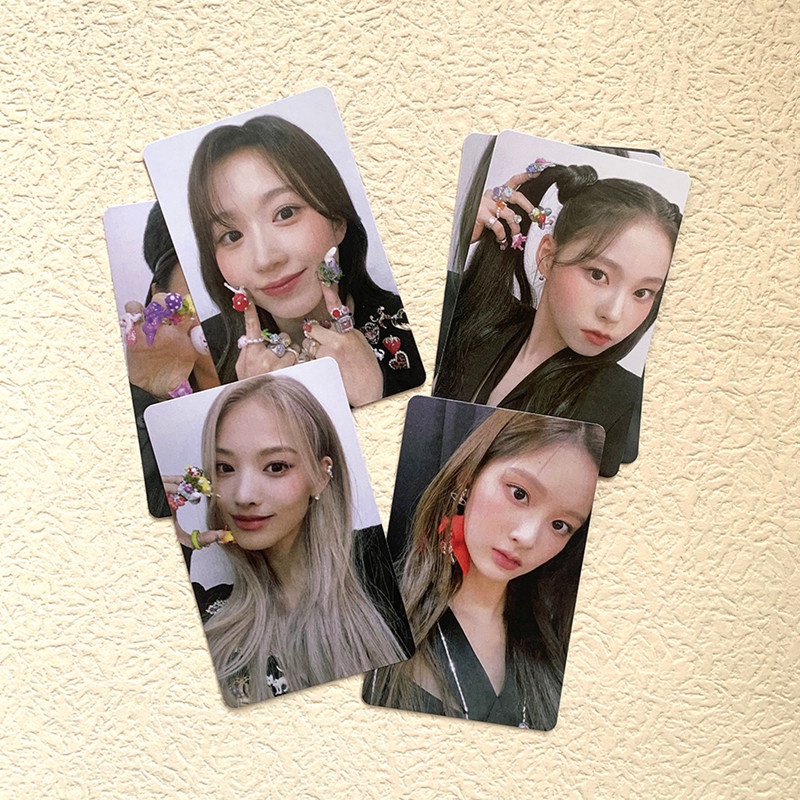 Set 7 Tấm Thẻ Ảnh In Hình Các Thành Viên Nhóm Nhạc Kpop Nmixx