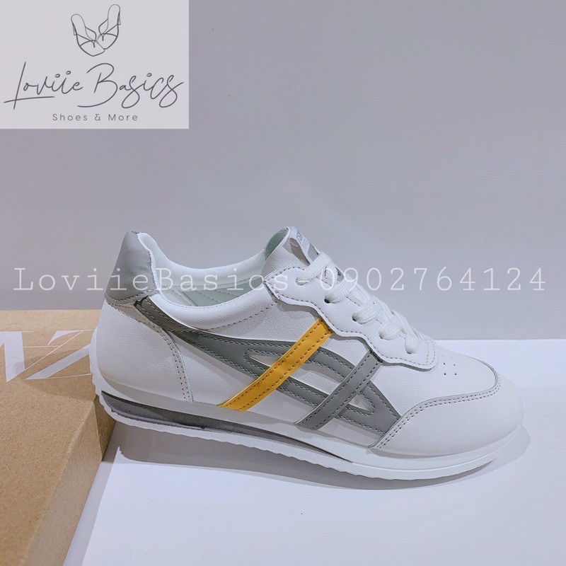 LOVIIE BASICS - GIÀY BATA TRẮNGTHỜI TRANG ĐỘN ĐẾ 2CM - GIÀY BATA NỮ THỜI TRANG ĐỘN ĐẾ 2P- XANH VÀNG - B210312 | BigBuy360 - bigbuy360.vn