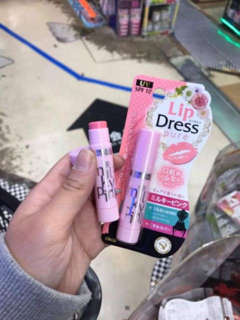 Son dưỡng môi Lip Dress Pure của Omi Nhật Bản