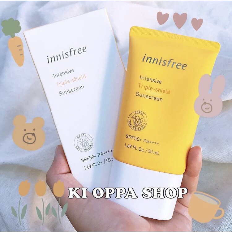 Kem chống nắng Innisfree Sunscreen { Anti Aging, No Sebum, Triple Shield, Long Lasting, Watering, Stick, Daily Mild }