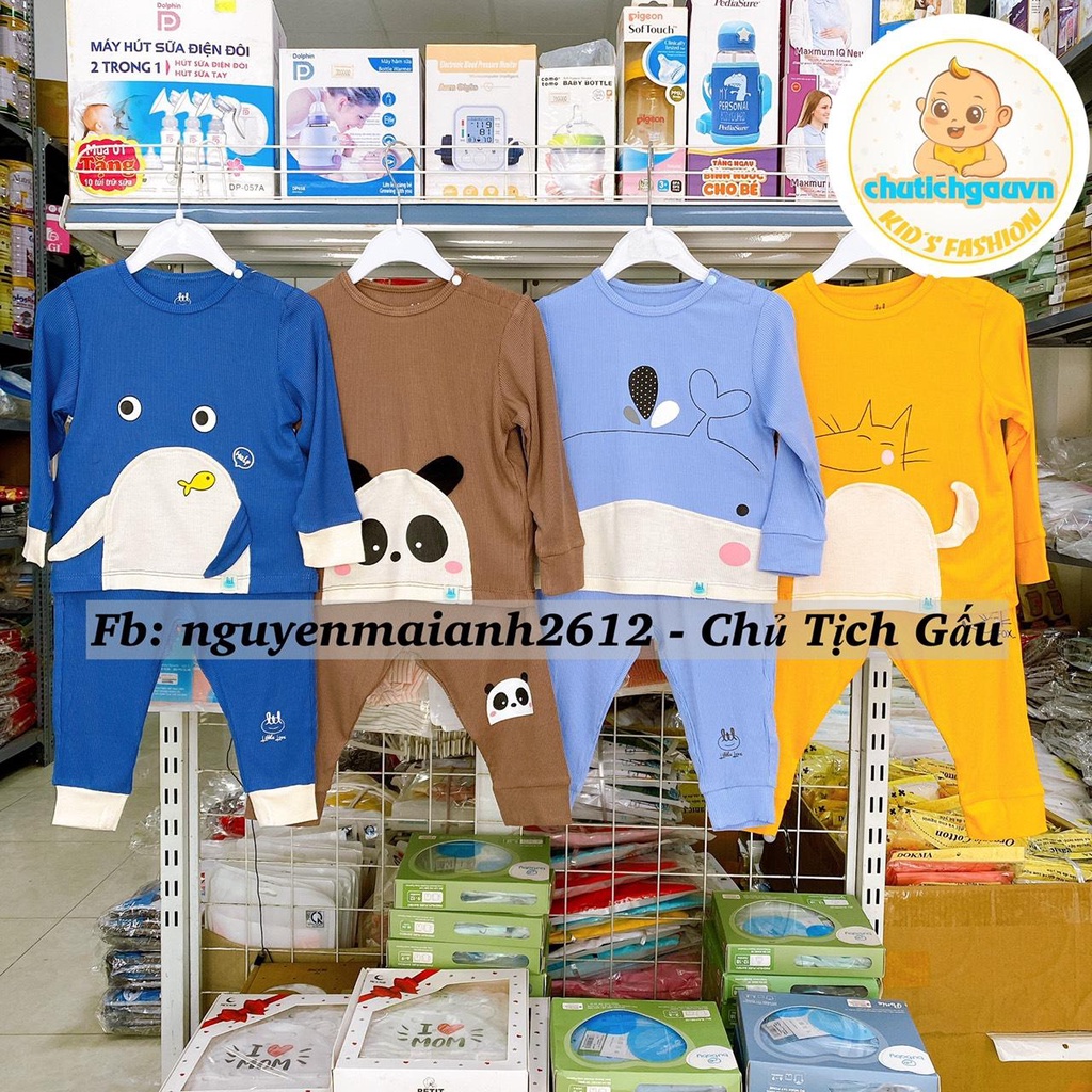 LIL-Little love Bộ quần áo dài tay cho bé từ 6 tháng đến 4 tuổi