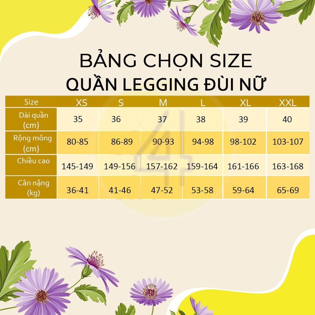 Quần legging đùi nữ nâng mông 4LOVA co giãn 4 chiều siêu thoáng mát