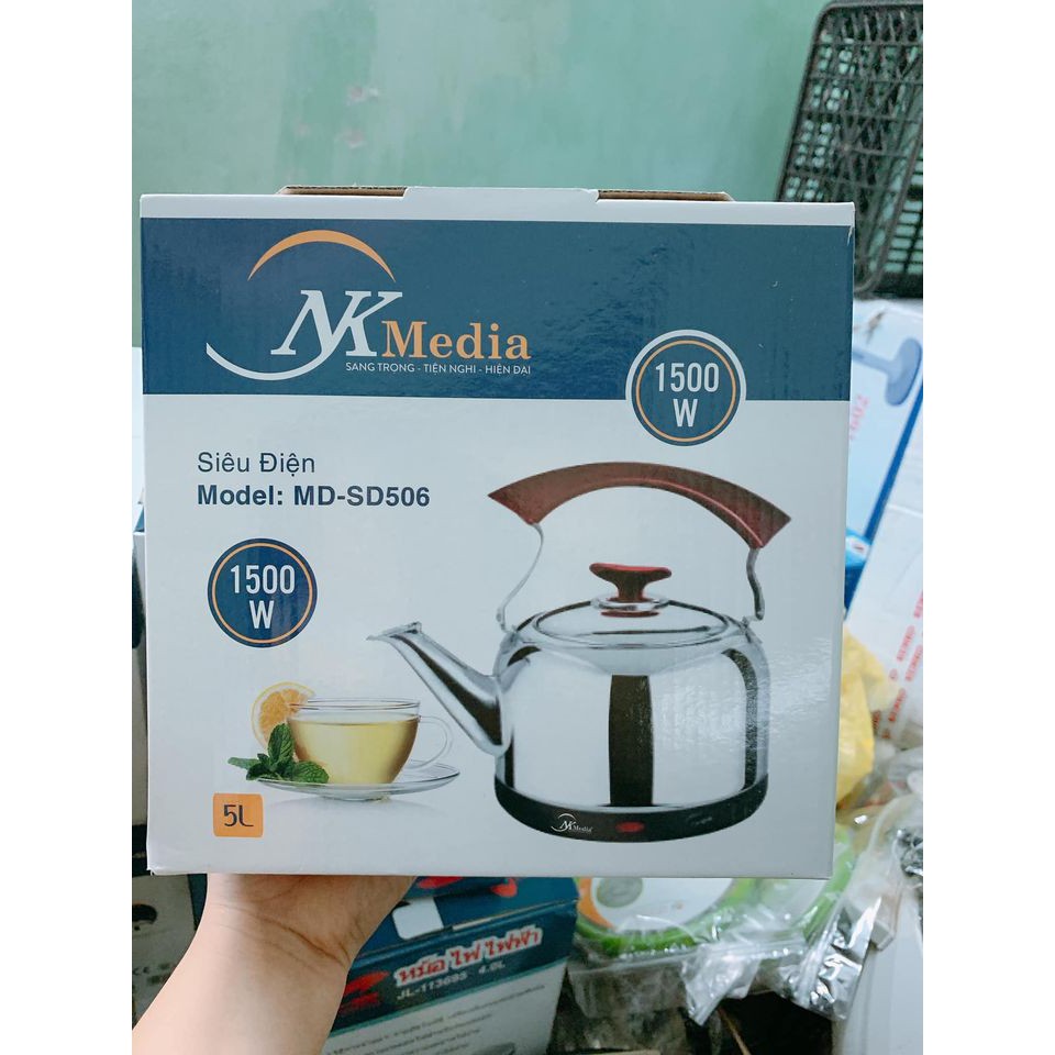 ♨♨♨Ấm siêu tốc Media 5L