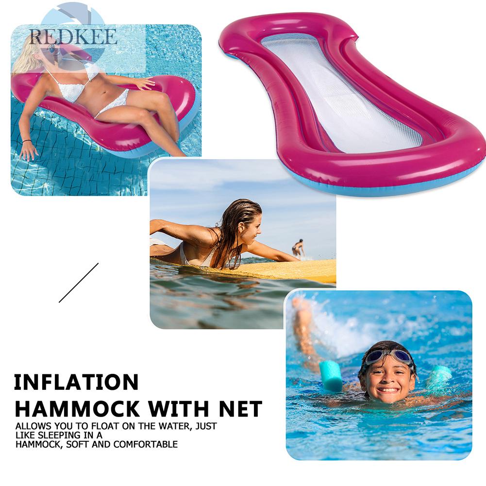 Phao Bơi Dạng Ghế Tựa Lưng Bơm Hơi Có Thể Gấp Gọn