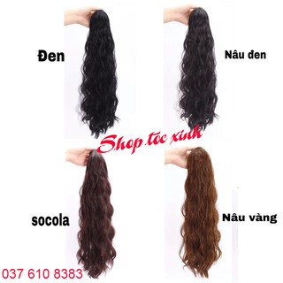 Tóc Ngoạm Xù Ngoạm Xoăn Sóng mẫu đuôi ngựa