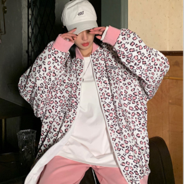 Áo Khoác Dáng Rộng In Họa Tiết Da Báo Thời Trang Dành Cho Nữ | BigBuy360 - bigbuy360.vn