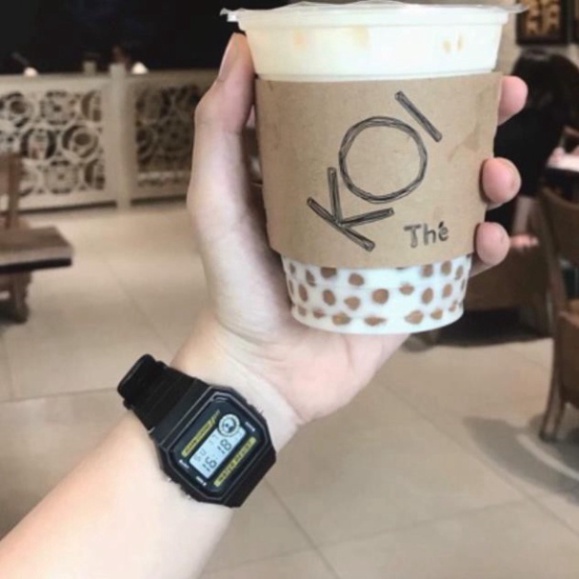 ĐỒNG HỒ ĐIỆN TỬ UNISEX Casio WR F94 DÂY CAO SU MẶT NHỰA - ĐỒNG HỒ NAM NỮ THỜI TRANG