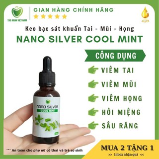 KEO BẠC XỊT KHUẨN nano silver cool mint