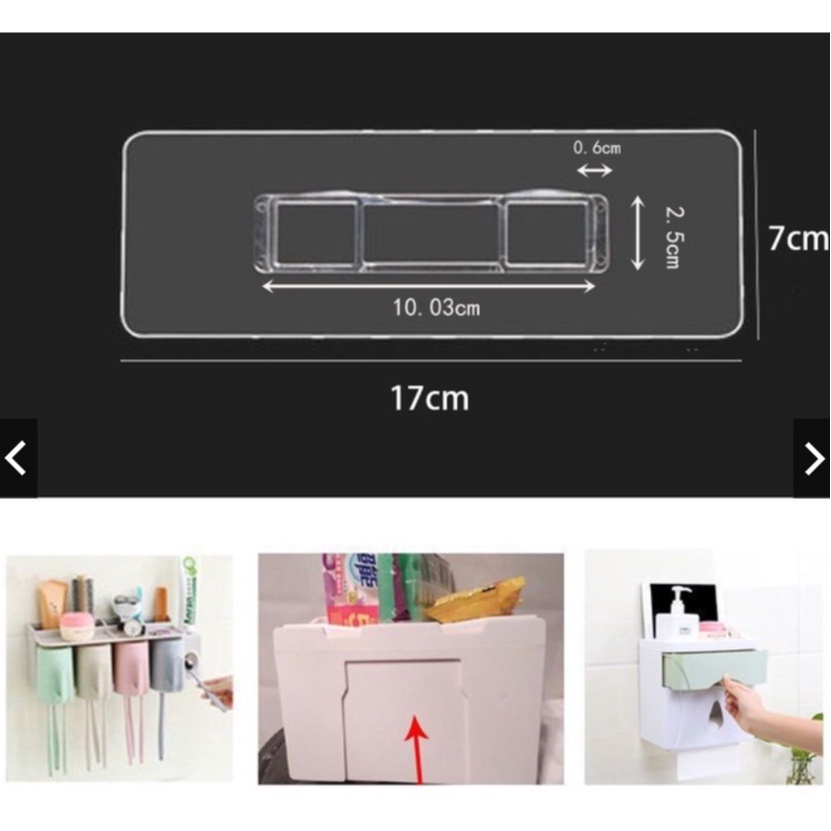 Miếng Keo Dán Gắn Kệ, Miếng Dán Chịu Lực Siêu Chắc,Miếng Khóa Kệ Ecoco