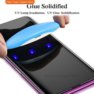 Kính cường lực UV mới nhất cho Xiaomi Mi Note 10 Lite /mi note 10 pro Bảo vệ màn hình bằng keo uv