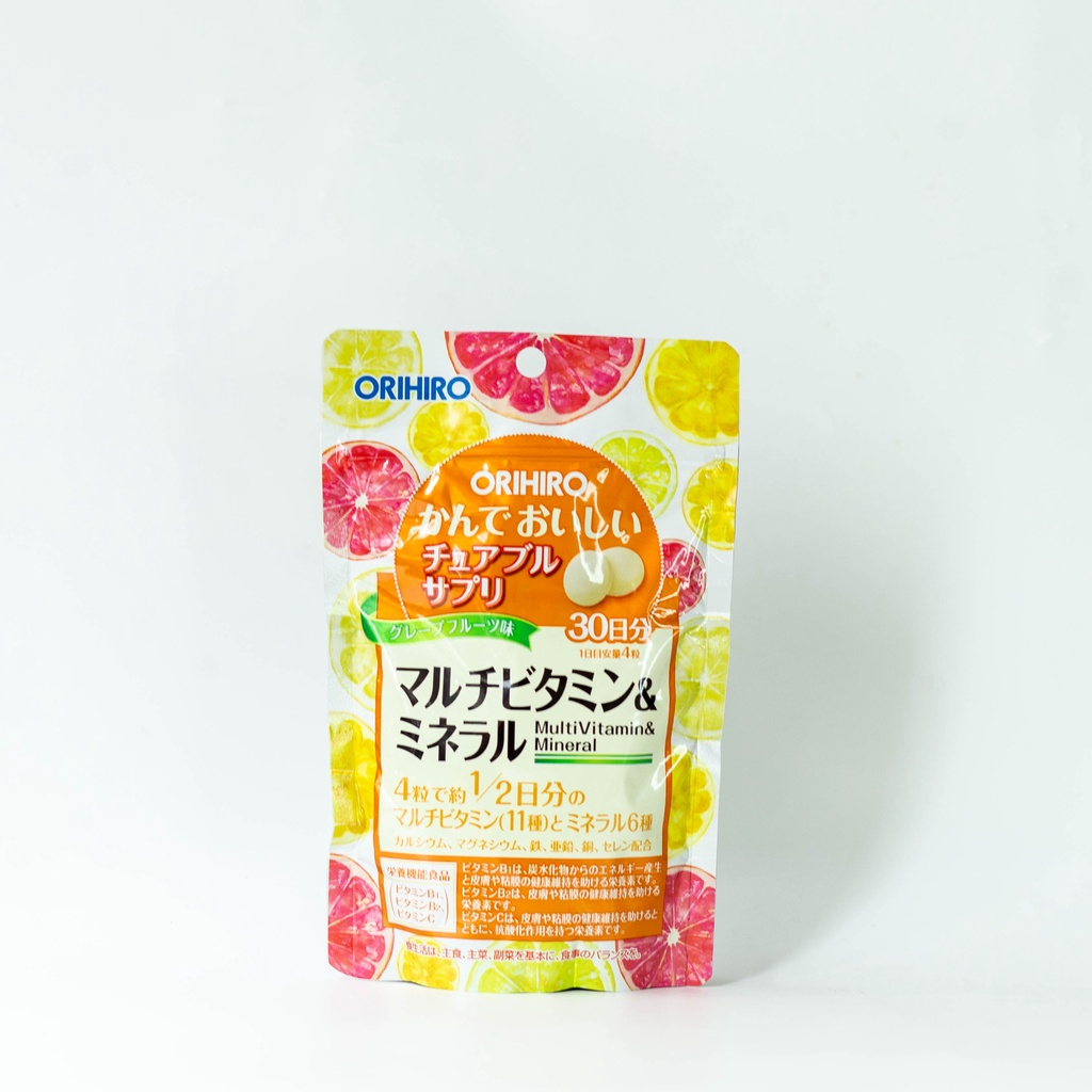Viên bổ sung Vitamin và khoáng chất Orihiro dạng túi 120 viên