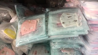 Khẩu trang vải 3D bé 0-3 tuổi