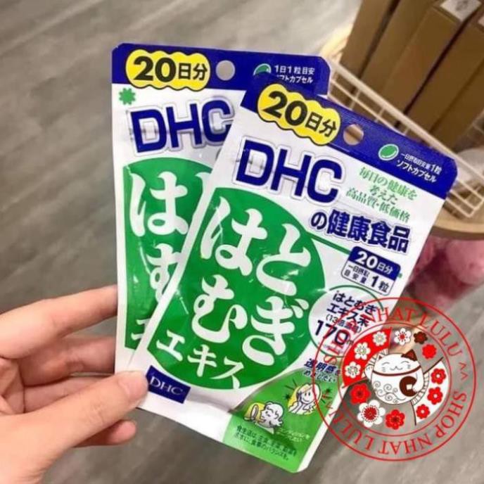 Viên uống trắng da  Coix Adlay Extract DHC Nhật Bản 20/60 viên 20/60 ngày _shopnhatlulu