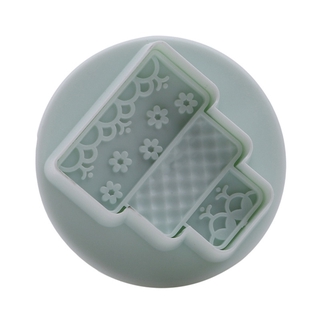 4pcs Cake Cookie Cutter Fondant Cupcake Mold Decorating Tool