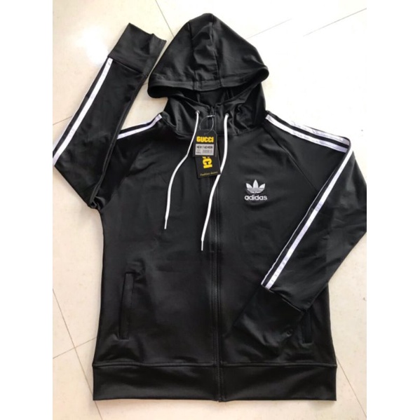💥 ÁO KHOÁC THỂ THAO ADIDAS 3 SỌC NAM - NỮ BIGSIZE 90KG CHẤT THUN POLY NHẬT 2 DA CO GIÃN 4 CHIỀU