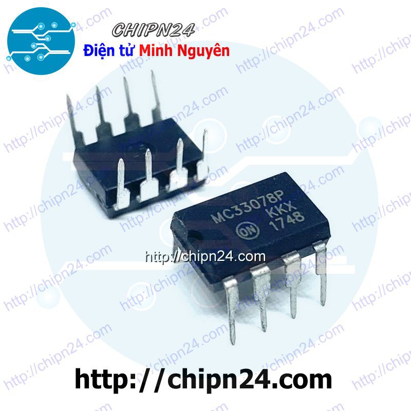 [1 CON] (DIP) IC MC33078 DIP-8 (MC33078P 33078)