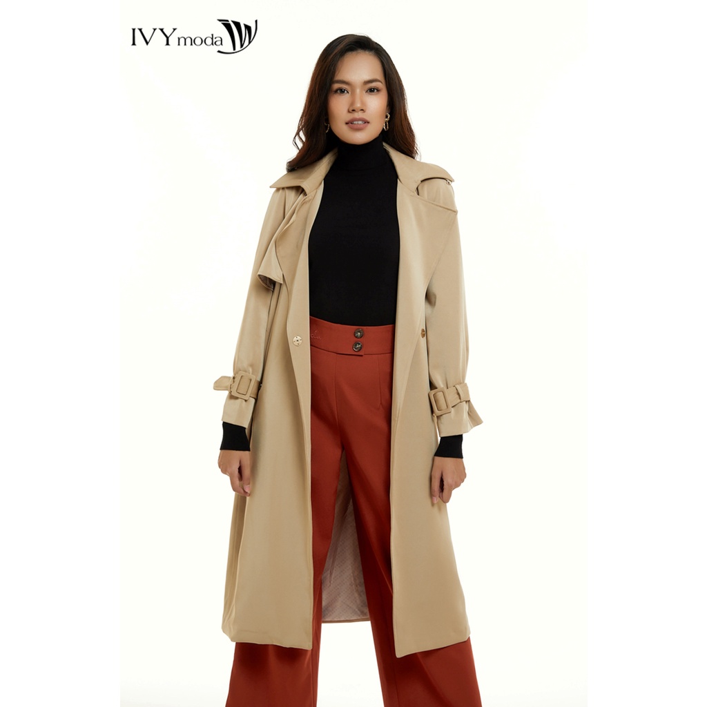 Áo khoác nữ cổ giắc lăng IVY moda MS 71B7664