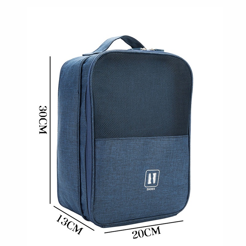 Túi Giày 3 Ngăn gắn vali du lịch chống thấm nước tiện dụng #C556