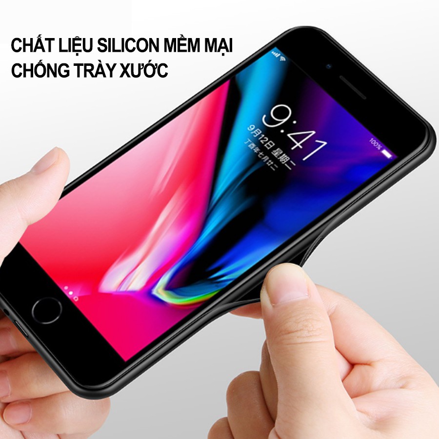 Ốp iPhone Logo Đầu Hươu Dập Nổi (5 Màu)