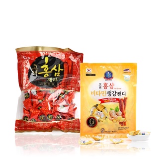 Kẹo Hồng Sâm Mềm/Cứng Hàn Quốc RED GINSENG CW 150g/300g/400g