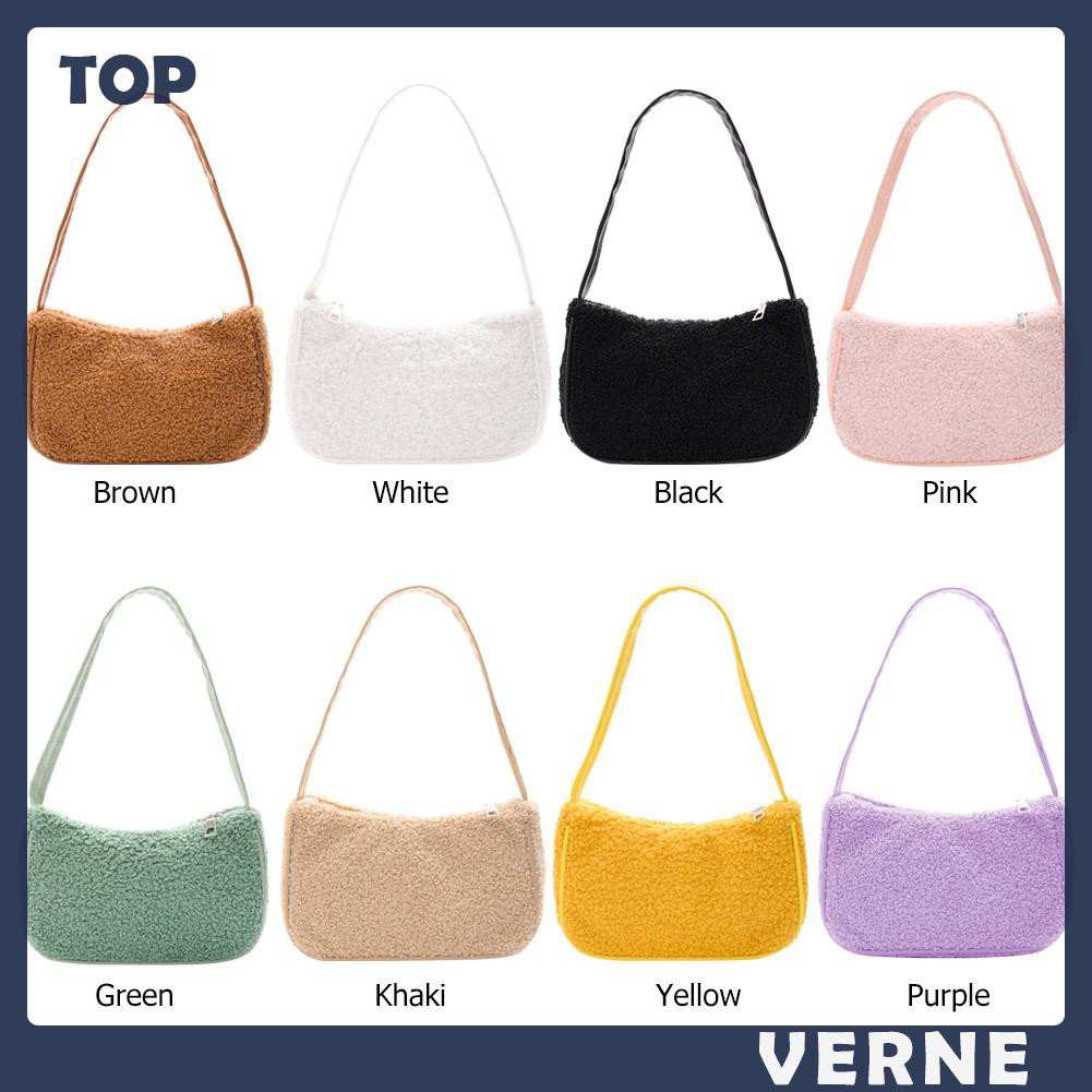 Túi Xách Len Đeo Vai Thời Trang Du Lịch Tiện Dụng