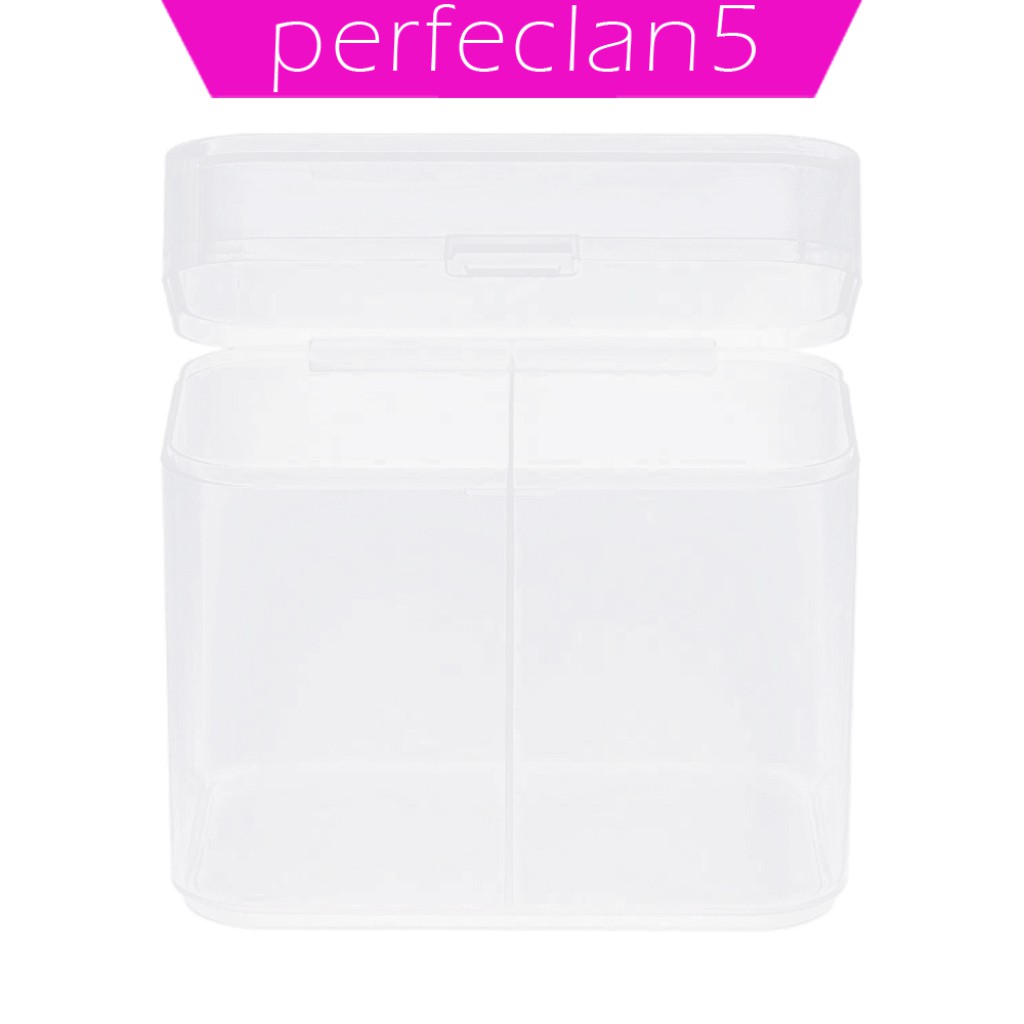 [Hàng mới về] Hộp đựng bông tẩy trang và khăn lau móng tay gồm 2 ngăn tiện dụng perfeclan5 | BigBuy360 - bigbuy360.vn