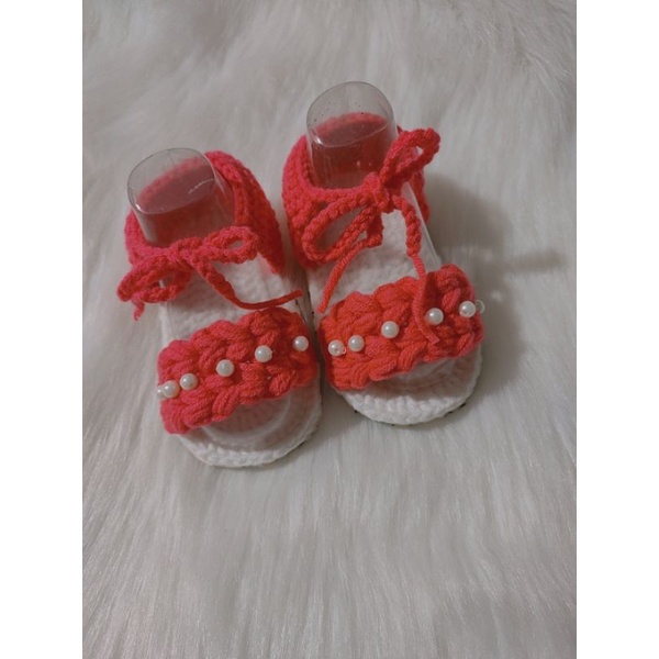 Giày len cho bé có dán đế