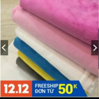 (Thú bông MINISO) co giãn nhung lông Vải may thú bông co giãn 4 chiều 1mx1m7