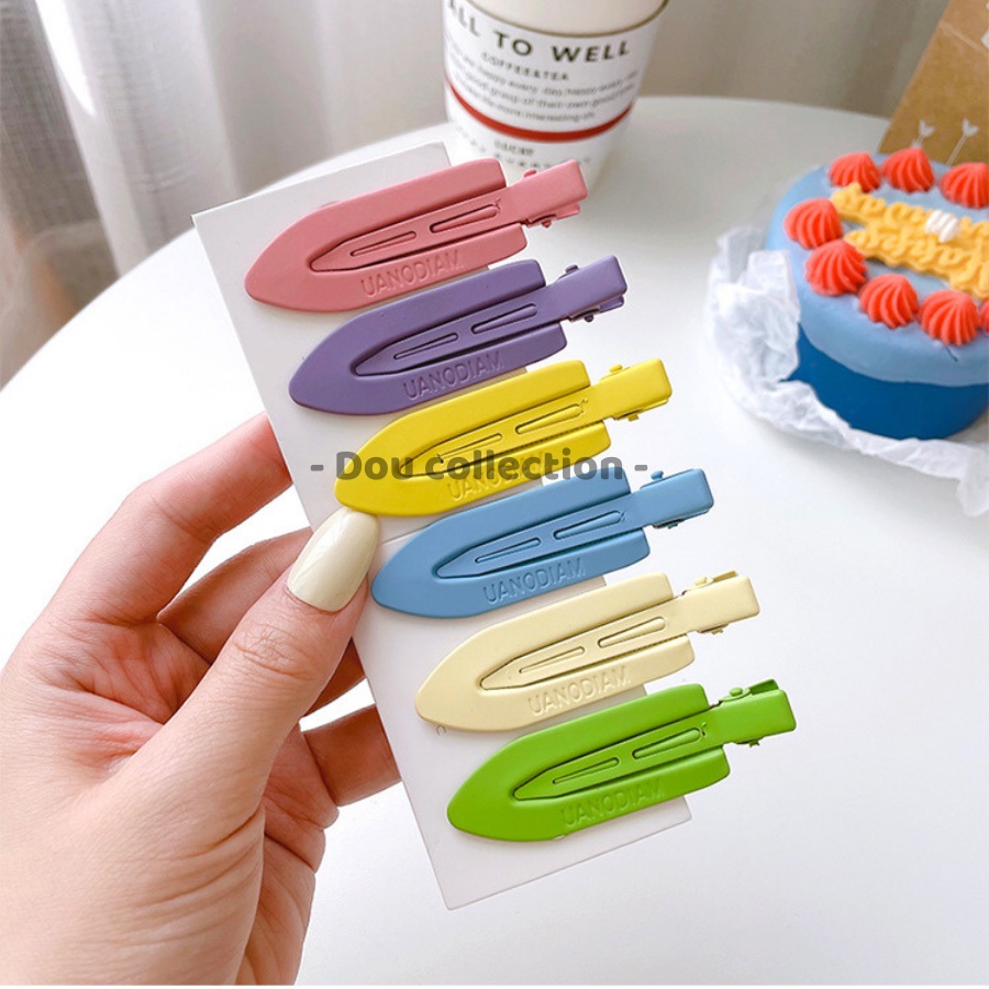 [NowShip2h] Kẹp Tóc Mỏ Vịt ( Kẹp Tóc Mái) Trơn Nhiều Màu Phong Cách Hàn Quốc - Mã KT016