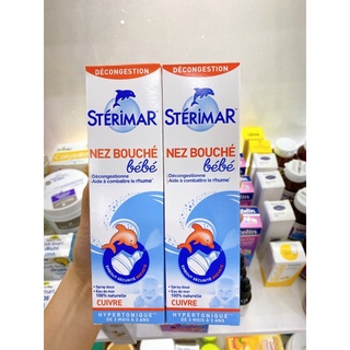 Dung dịch muối biển Sterimar cho bé