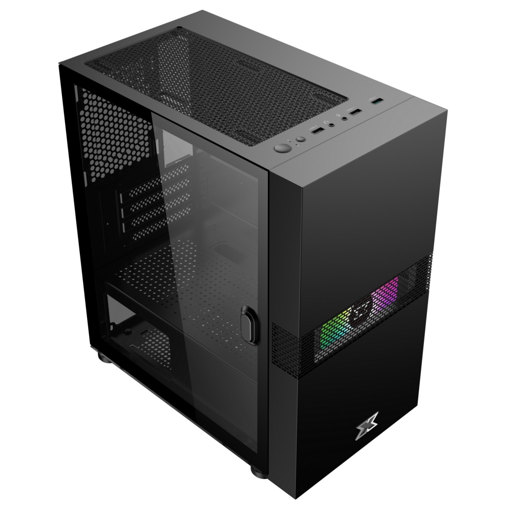 Vỏ Case XIGMATEK FADIL 1F - M-ATX, 1 SIDE TEMPERED GLASS, 1 FAN X20F